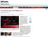 Pole dancers show style - but no stripping allowed