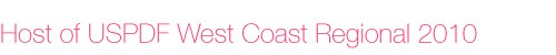 Host of USPDF East Coast Regional 2010: